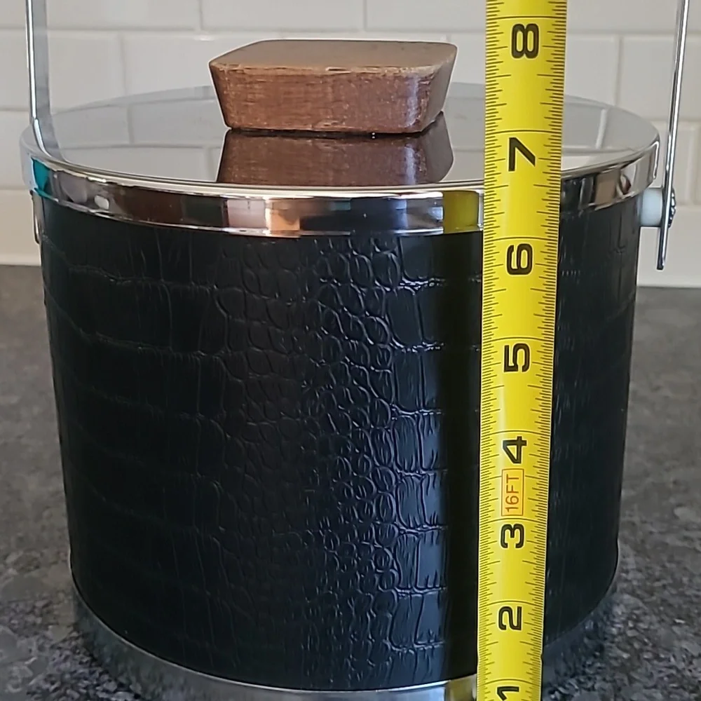Vintage MCM "Atapco" Ice Bucket - Picture 12 of 14